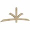Ekena Millwork Davenport Rough Sawn Timber Gable Bracket, Douglas Fir, 96"W x 32"H x 2"D x 4"F, 8/12 Pitch GBW096X32X0204DAV00RDF - alternate 3